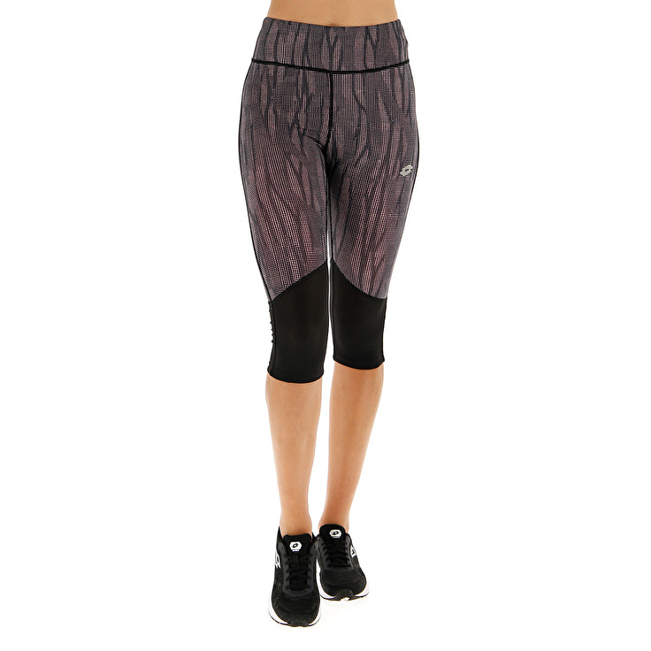 Lotto Speedrun Ii Mid Legging Mujer - Gris - Colombia AOBNPCZ-91